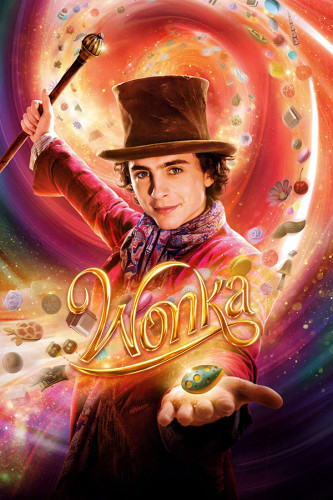 Poster Wonka - Musical - Timothee Chalamet - Filmes