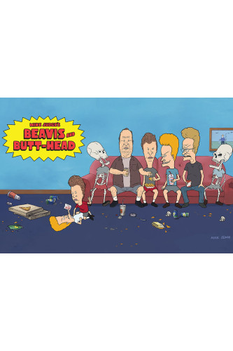 Poster Beavis e Butthead - Desenhos