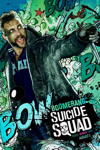 Poster Suicide Squad Esquadrao Suicida Captain Boomerang