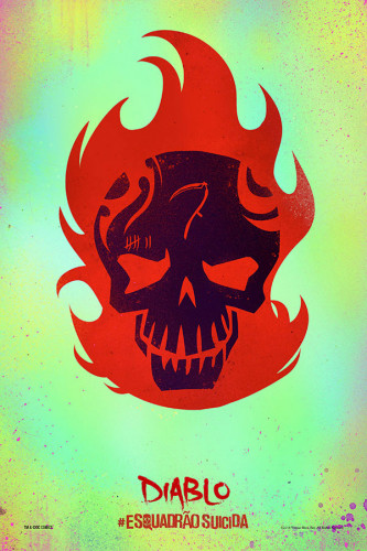 Poster Suicide Squad Esquadrao Suicida Personagens Diablo