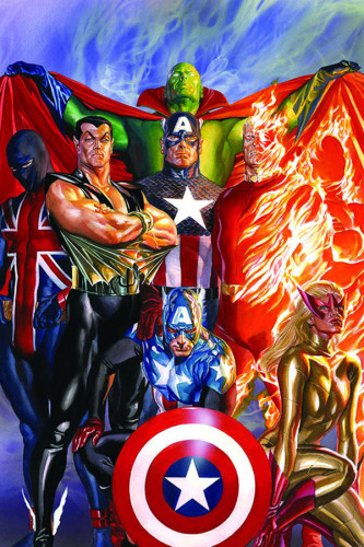 Poster Heróis - Alex Ross - Comics - Quadrinhos - Hq