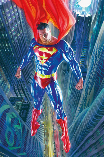 Poster Super Homem - Superman - Alex Ross - Comics - Quadrinhos - Hq