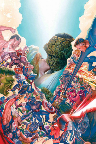 Poster Heróis Marvel - Alex Ross - Comics - Quadrinhos - Hq