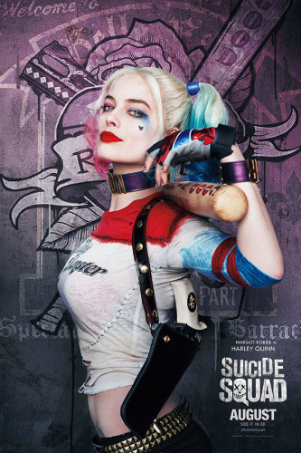 Poster Suicide Squad Esquadrao Suicida Personagens Harley