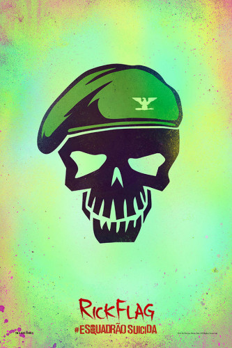 Poster Suicide Squad Esquadrao Suicida Personagens Rick Flag