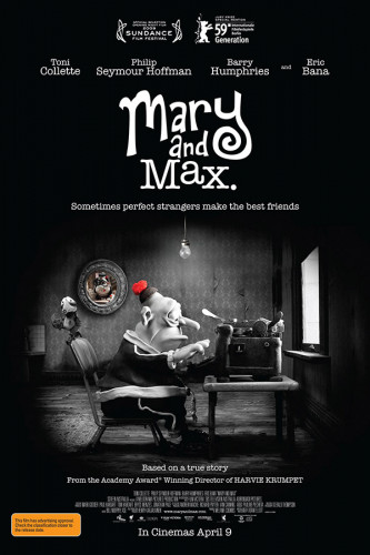 Poster Mary E Max Uma Amizade Diferente