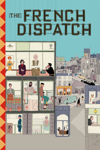 Poster A Crônica Francesa - The French Dispatch - Filmes