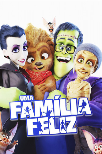 Poster A Família Feliz - Monster Family - Infantil