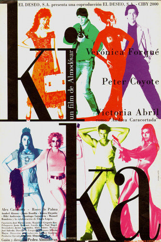 Poster Kika - Almodovar - Filmes