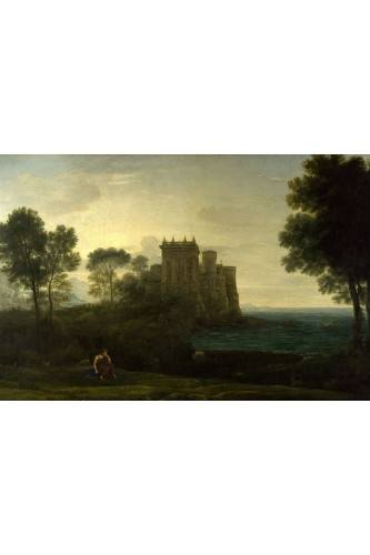 Poster Claude Lorrain - The Enchanted Castle