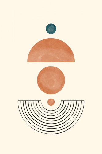 Poster Coleção Circulos - 1 de 4 - Arte Decorativa