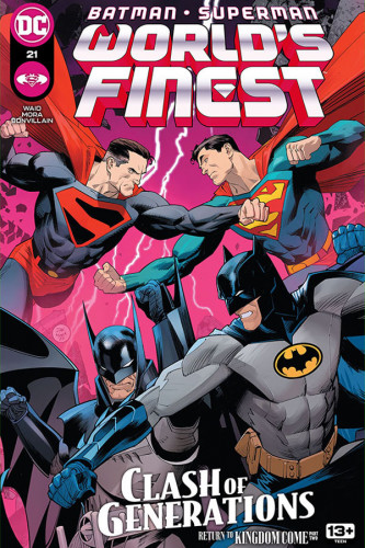 Poster Batman e Superman - Clash Of Generations - Capas De Quadrinhos - HQ - DC Comics