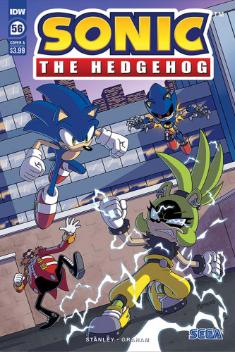 Poster Sonic - Capas De Quadrinhos - HQ