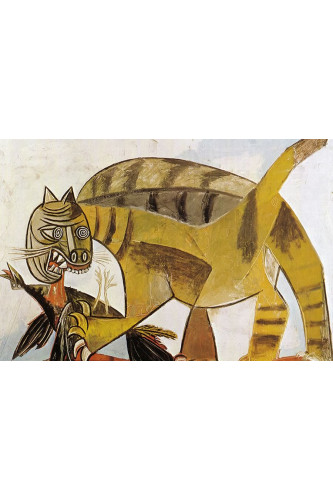 Poster Pablo Picasso Cat devouring A Bird 1939