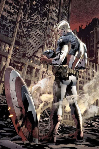 Poster Capitão América - Comics - Quadrinhos - Hq