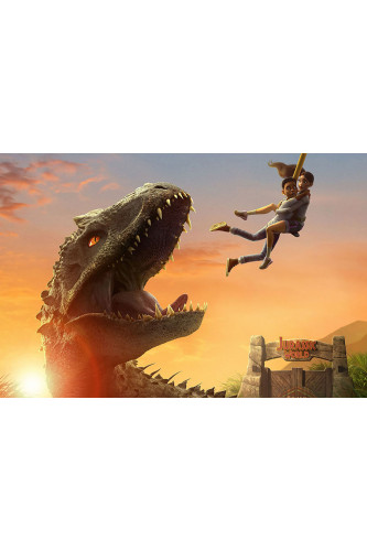 Poster Jurassic World - Camp Cretaceous - Desenhos - Infantil