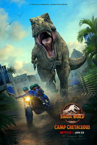 Poster Jurassic World - Camp Cretaceous - Desenhos - Infantil