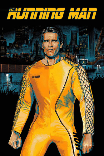 Poster The Running Man - O Sobrevivente - Stephen King - Filmes