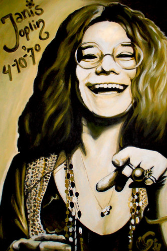 Poster Janis Joplin - Rock