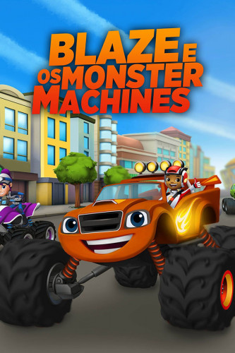 Poster Blaze And The Monsters Machine - Infantil