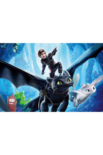 Poster Como Teinar O Seu Dragao 3 - Filmes - Infantis