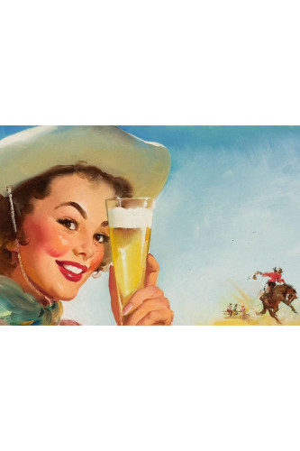 Poster Cerveja Gil Elvgreen American Shier Texas Special