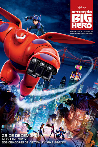 Poster Operação Big Hero - Filmes - Infantis
