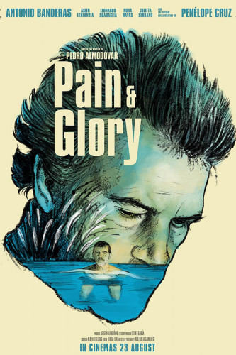 Poster Pain e Glory - Almodovar - Filmes