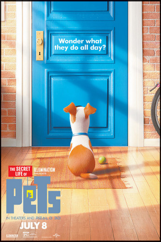 Poster Pets - Vida Secreta Dos Bichos - Filmes - Infantis