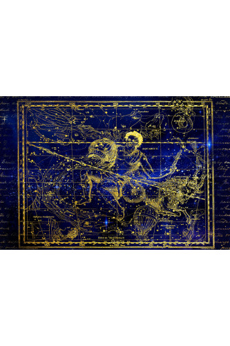 Poster Aquário - Constelação - Zodiaco - Signos