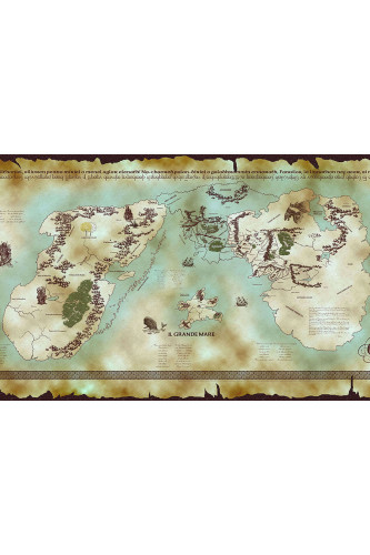 Map Of Middle Earth And Undy Inglands