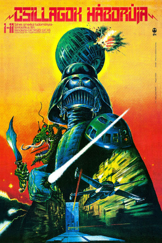 Poster Star Wars - Raro - Húngaro - Filmes