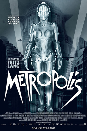 Poster Metropolis - Filmes - Clássico - Retrô