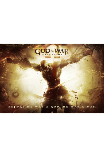 Poster God of War - Kratos - GOW