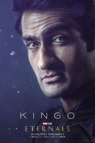 Poster Personagens - Kingo - Eternos - Eternals - Filmes