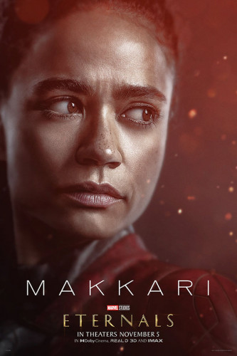 Poster Personagens - Makkari - Eternos - Eternals - Filmes