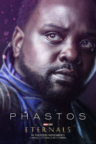 Poster Personagens - Phastos - Eternos - Eternals - Filmes