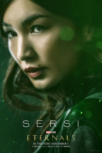 Poster Personagens - Sersi - Eternos - Eternals - Filmes