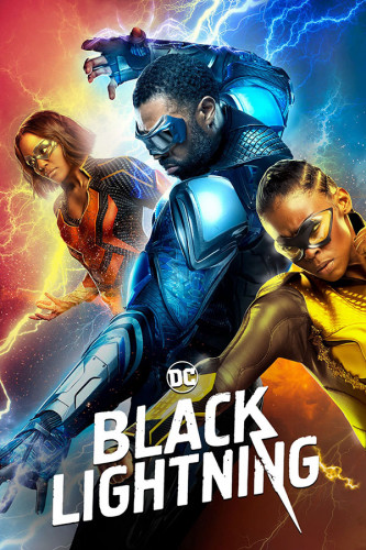 Poster Cavaleiro Negro - Black Lightning - Série