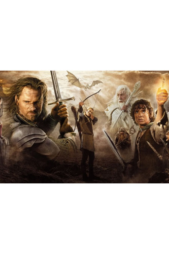 Poster Senhor Dos Aneis - Lord Of The Rings
