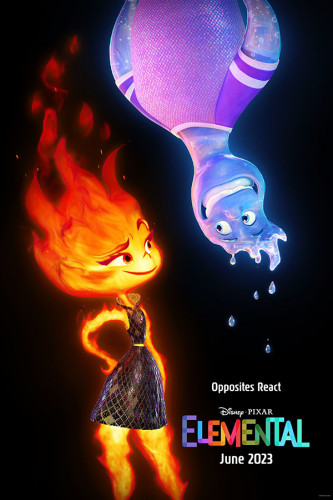 Poster Elemental - Elementos - Infantil - Disney Pixar - Filmes