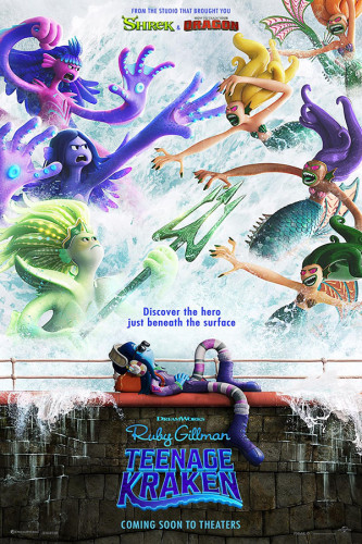 Poster Ruby Marinho Monstro Adolescente - Teenage Kraken - Infantil - Filmes