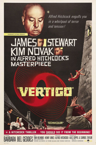 Poster Vertigo - Um Corpo que Cai - Alfred Hitchcock - Filmes