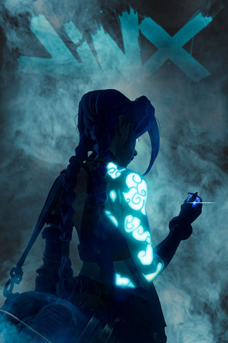 Poster Jinx - Arcane - League Of Legends - LOL - Series