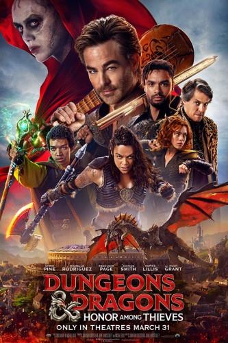 Poster Dungeons And Dragons - Honor Among Thieves - Honra Entre Rebeldes - Filmes