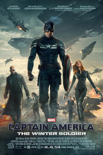Poster Capitao America 2: O Soldado Invernal - Capitain America: The Winter Soldier - Filmes