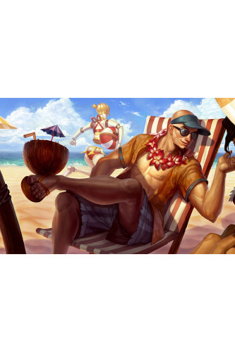 Poster League Of Legends - LOL - Lee Sin - Games
