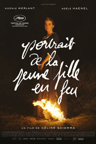 Poster Portrait De La Jeune Fille En Feu - Retrato De Uma Jovem Em Chamas - Filmes