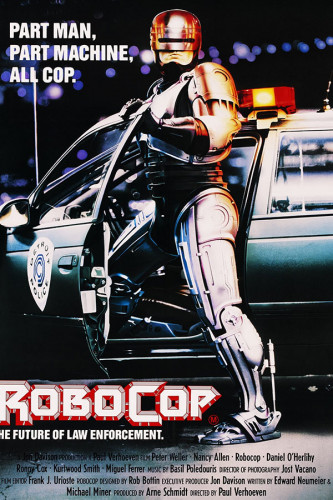 Poster Robocop - Clássico Retrô  - Filmes