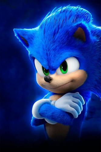 Poster Sonic The Hedgehog - Filmes